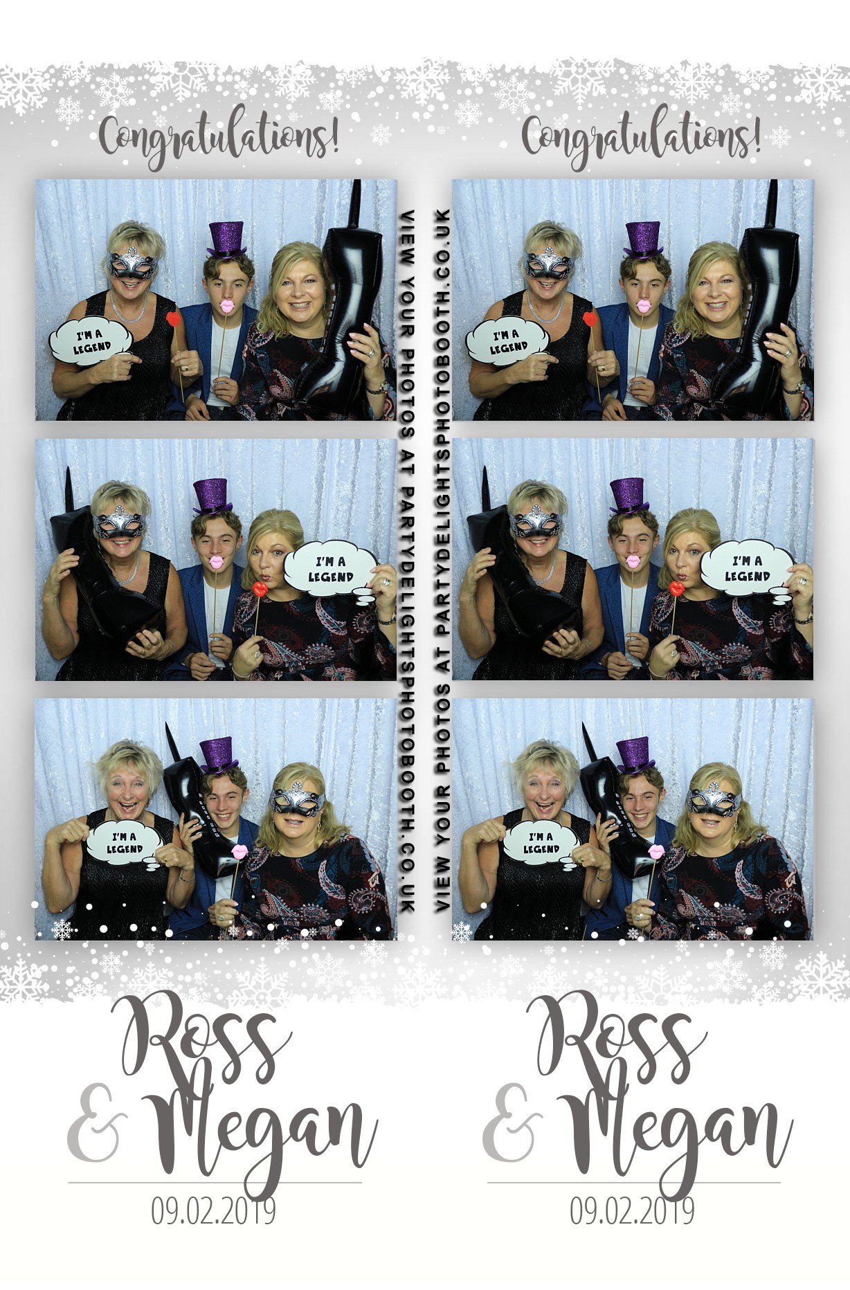 Ross and Megan’s Wedding - Prints | View more photos from the event at gallery.partydelightsphotobooth.co.uk/u/PartyDelightsPhotoBooth/Ross-and-Megan’s-Wedding-Prints